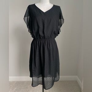 Merona Black Sleeveless V-Neck dress